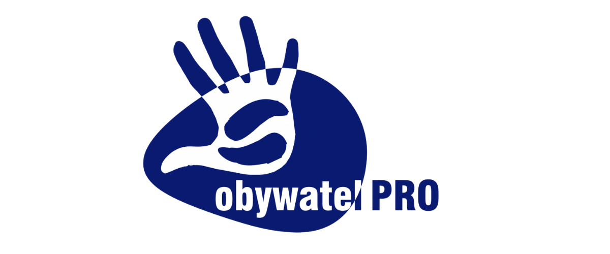 Logo PRO Logo projekt pn. Obywatel PRO