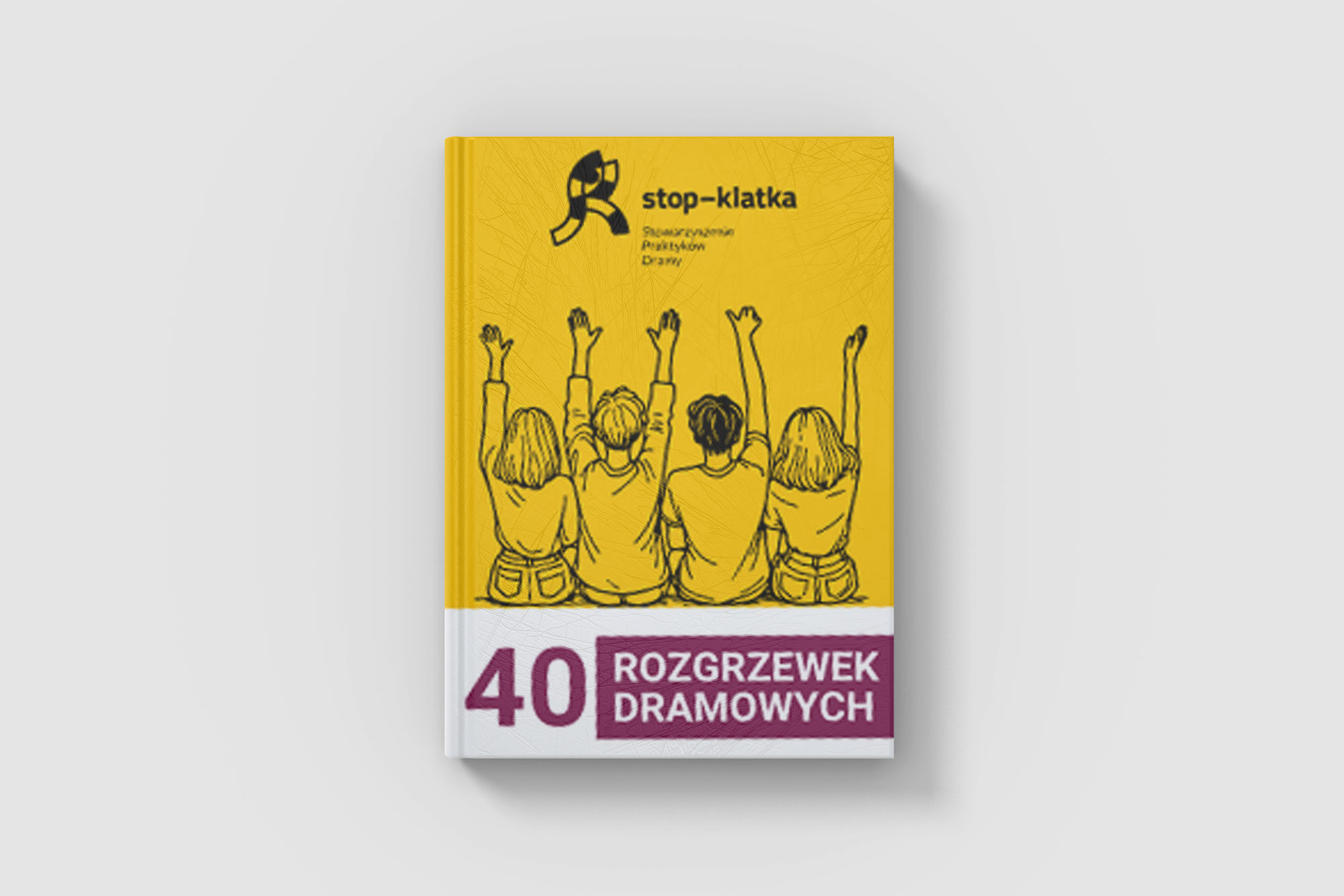Okładka publikacji 40 rozgrzewek dramowych