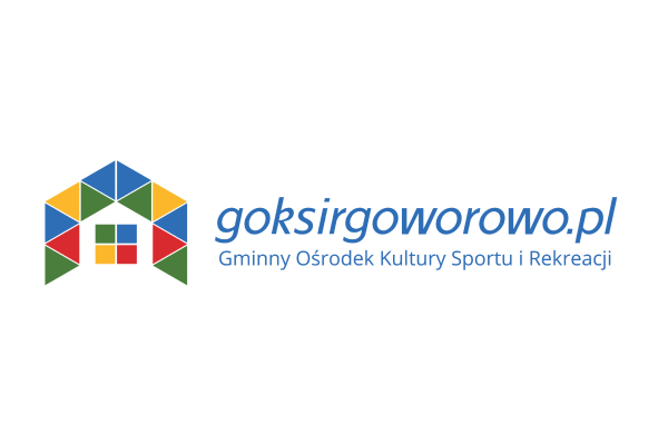 Logo Gmiennego Ośrodka Kultury Sportu i Rekreacji goksirgoworowo.pl
