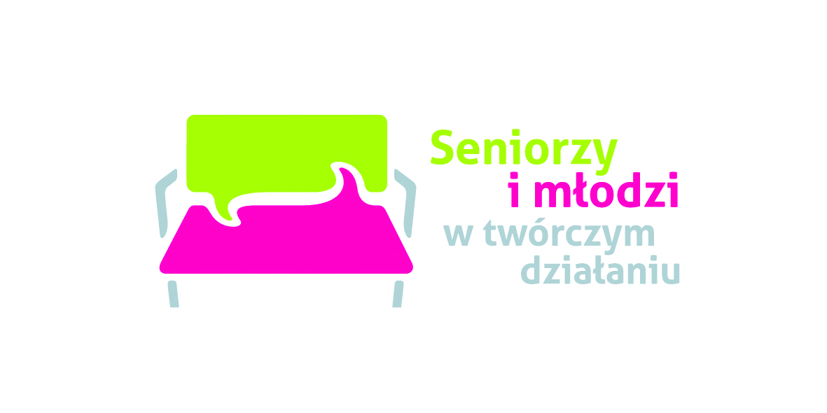 Logo SIM Logo projektu Seniorzy i młodzi w twórczym działaniu.