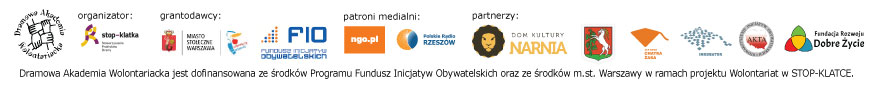 Logotypy partnerów i Grantodawców projektu DAW