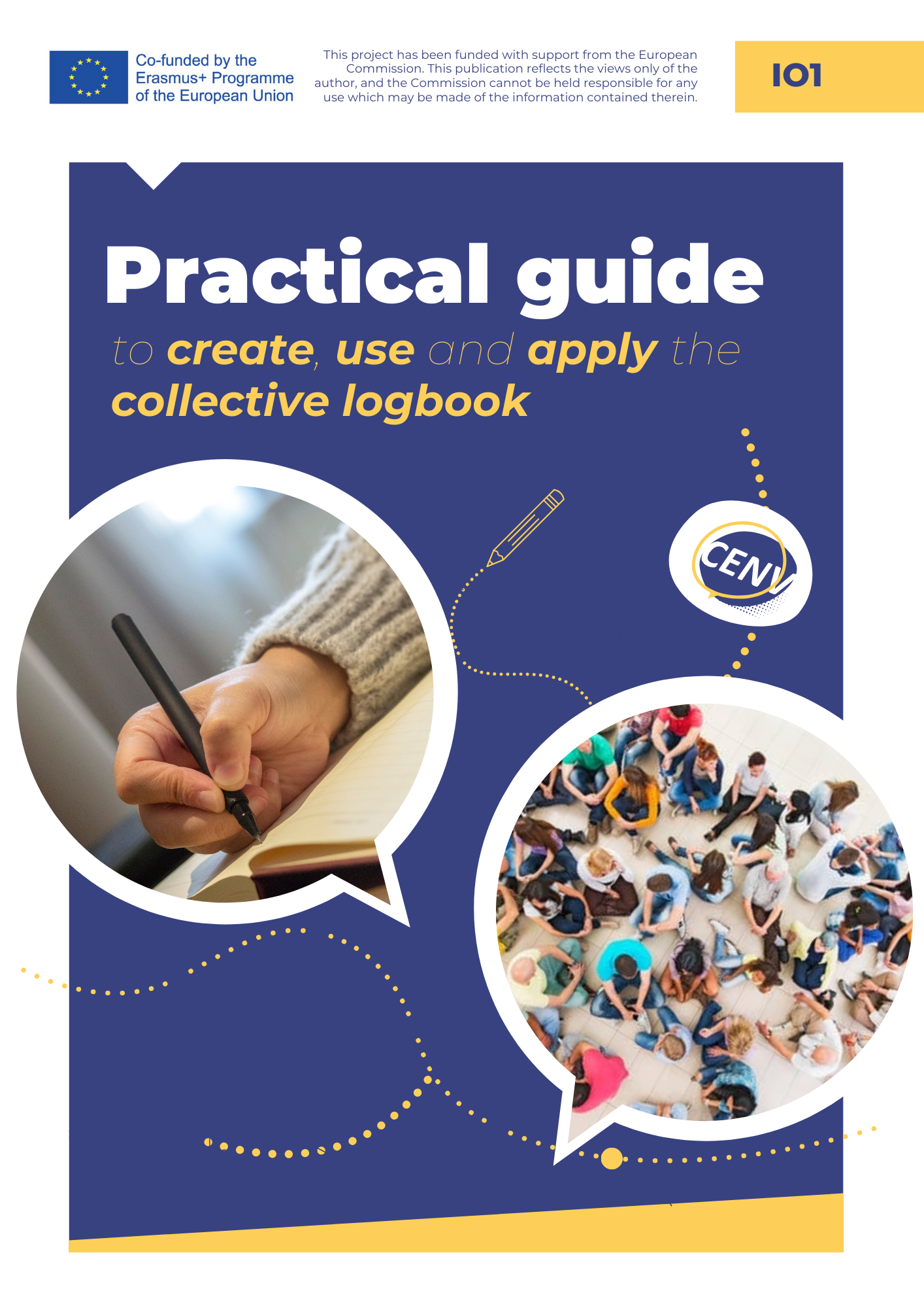 IO1-1 Okładka publikacji: Practical guide to create, use and apply the collective logbook (ENG)