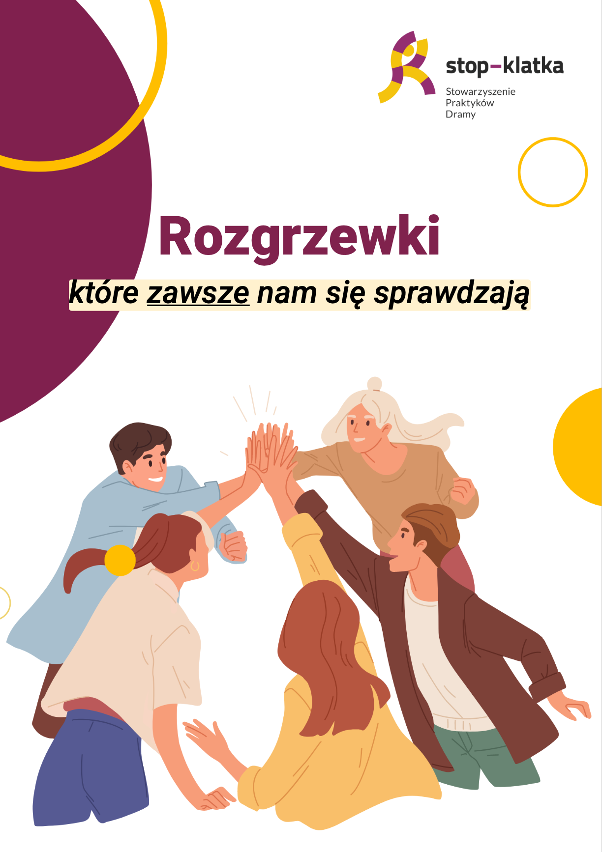 Okładka publikacji Rozgrzewki które zawsze nam się sprawdzają
